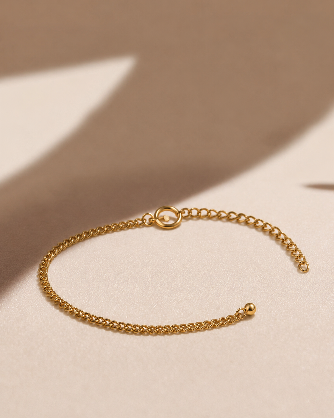 Woven Curb Chain Bracelet