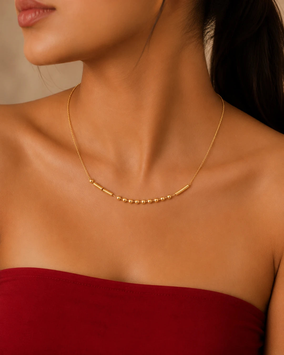 Morse Code Necklace