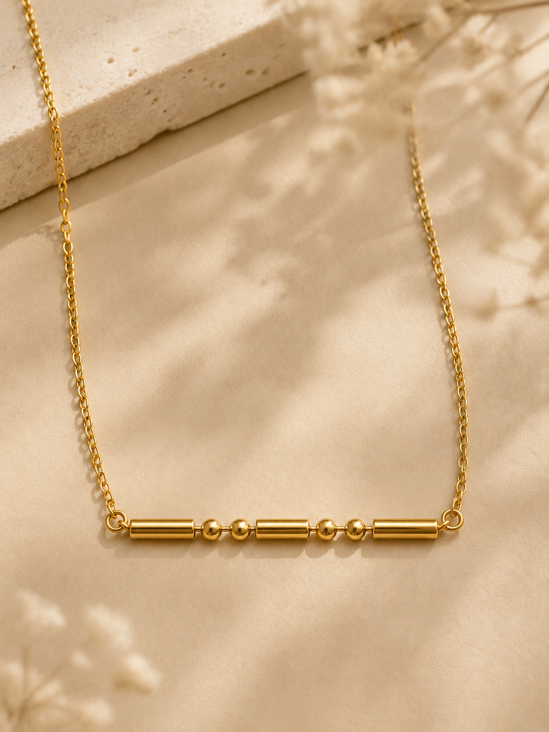 Morse Code Necklace